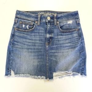 American Eagle Denim Miniskirt